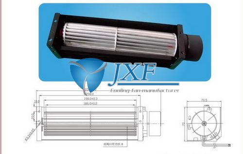 橫流散熱風扇JXF50x190 DC